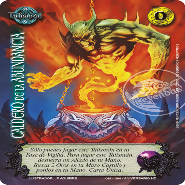 CALDERO DE LA ABUNDANCIA FULL ART