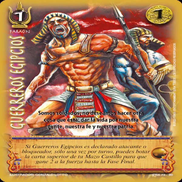 GUERRERO EGIPCIOS