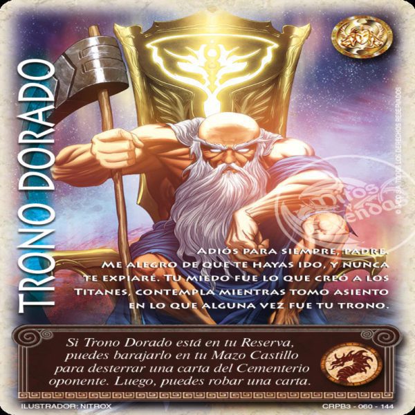 TRONO DORADO