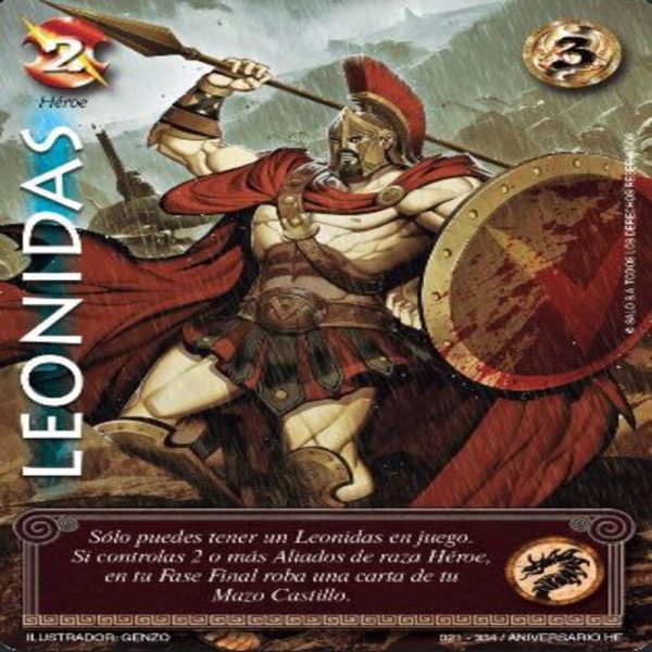 LEONIDAS FULL ART