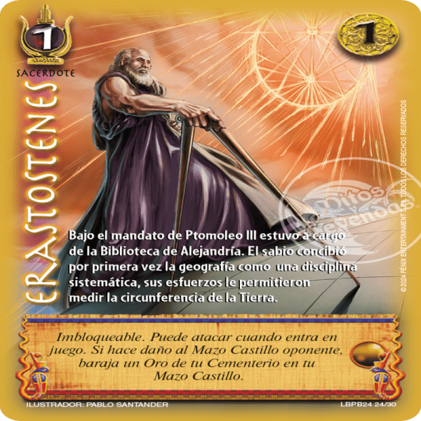 Erastotenes arte alternativo lotbook
