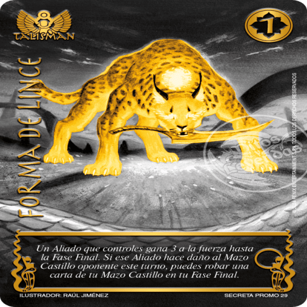 forma de lince secreta