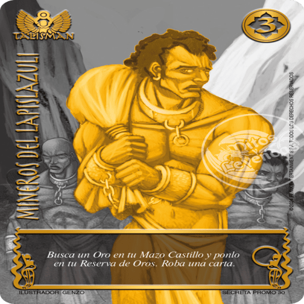 Minero del Lapislazuli Secreta Promo