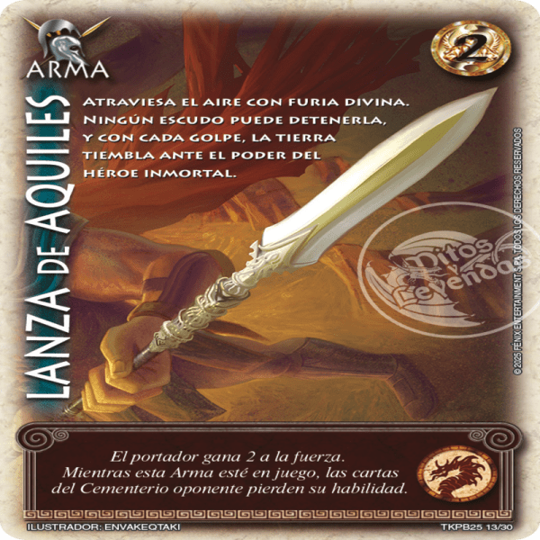 Lanza De Aquiles- TKPB25