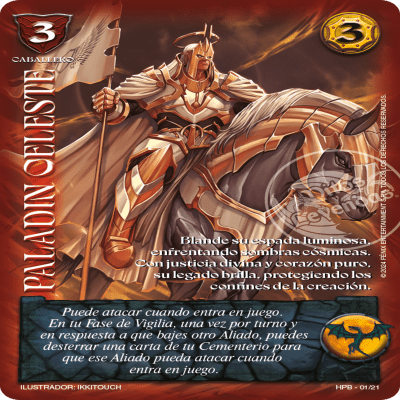 PALADIN CELESTE HPB