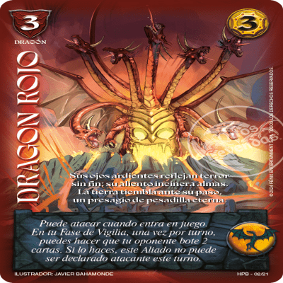 DRAGON ROJO HPB