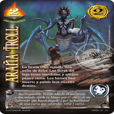 Araña Troll  (CRPE 2025)