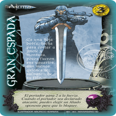 Gran Espada Rework Aniversario HD