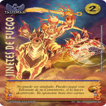 Jinetes De Fuego  Premium Aniversario De RA