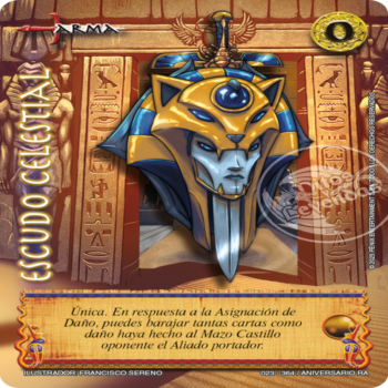Escudo celestial Premium Aniversario de Ra