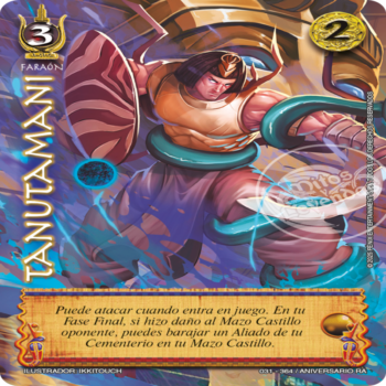 Tanutamani Milenaria Aniversario de Ra