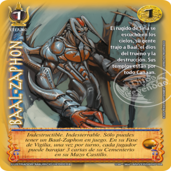 Baal-Zaphon Mega Real Aniversario de Ra