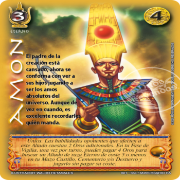 Amon Aniversario de Ra  Real