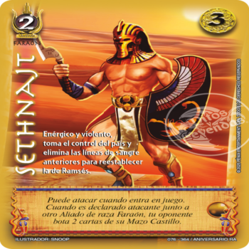 Sethnajt Aniversario de Ra Real