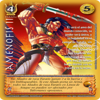 Amenofis II Rework Aniversario de Ra Real