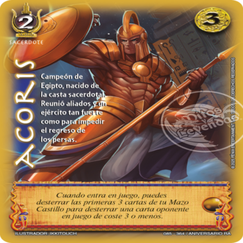 Acoris aniversario de ra
