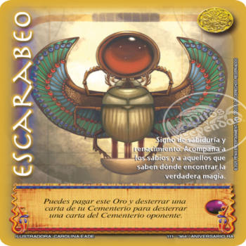 Escarabeo Rework Aniversario de Ra Real