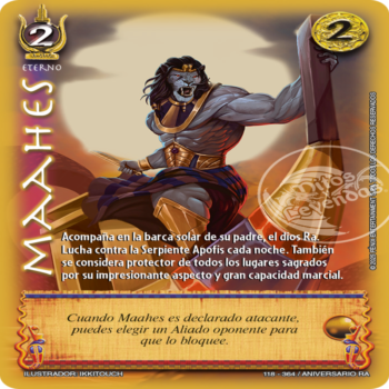 Maahes Aniversario de Ra