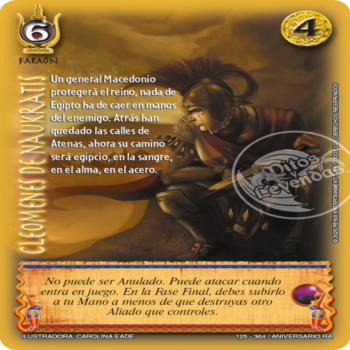 Cleomenes de Naukratis Rework Aniversario de Ra Real