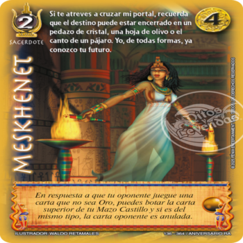 Meskhenet Aniversario de Ra Real