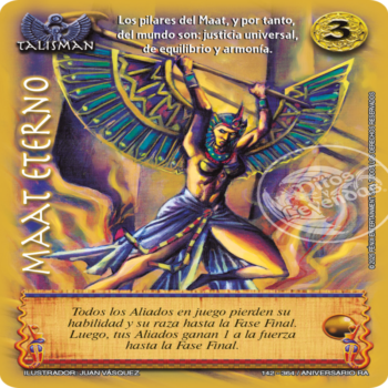Maat eterno Aniversario de Ra Real