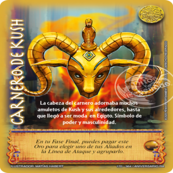 Carnero de Kush Aniversario de Ra Real
