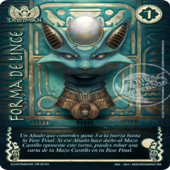 Forma De Lince secreta Aniversario de Ra