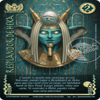 Resplandor De Heka secreta Aniversario de Ra