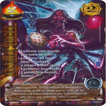 Araña Troll LPE4 - Real